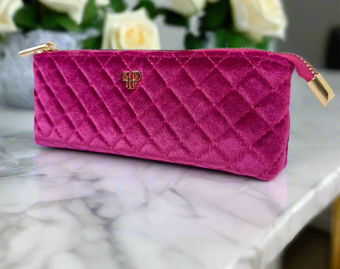 Sleek Stash Go-To-Case - Fuchsia Velvet