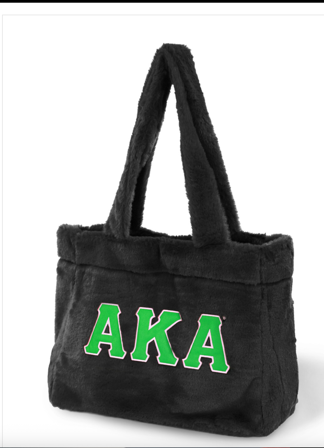 AKA_Fur Bag_Black