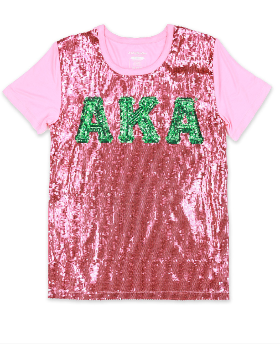 Sequin Tee -Pink