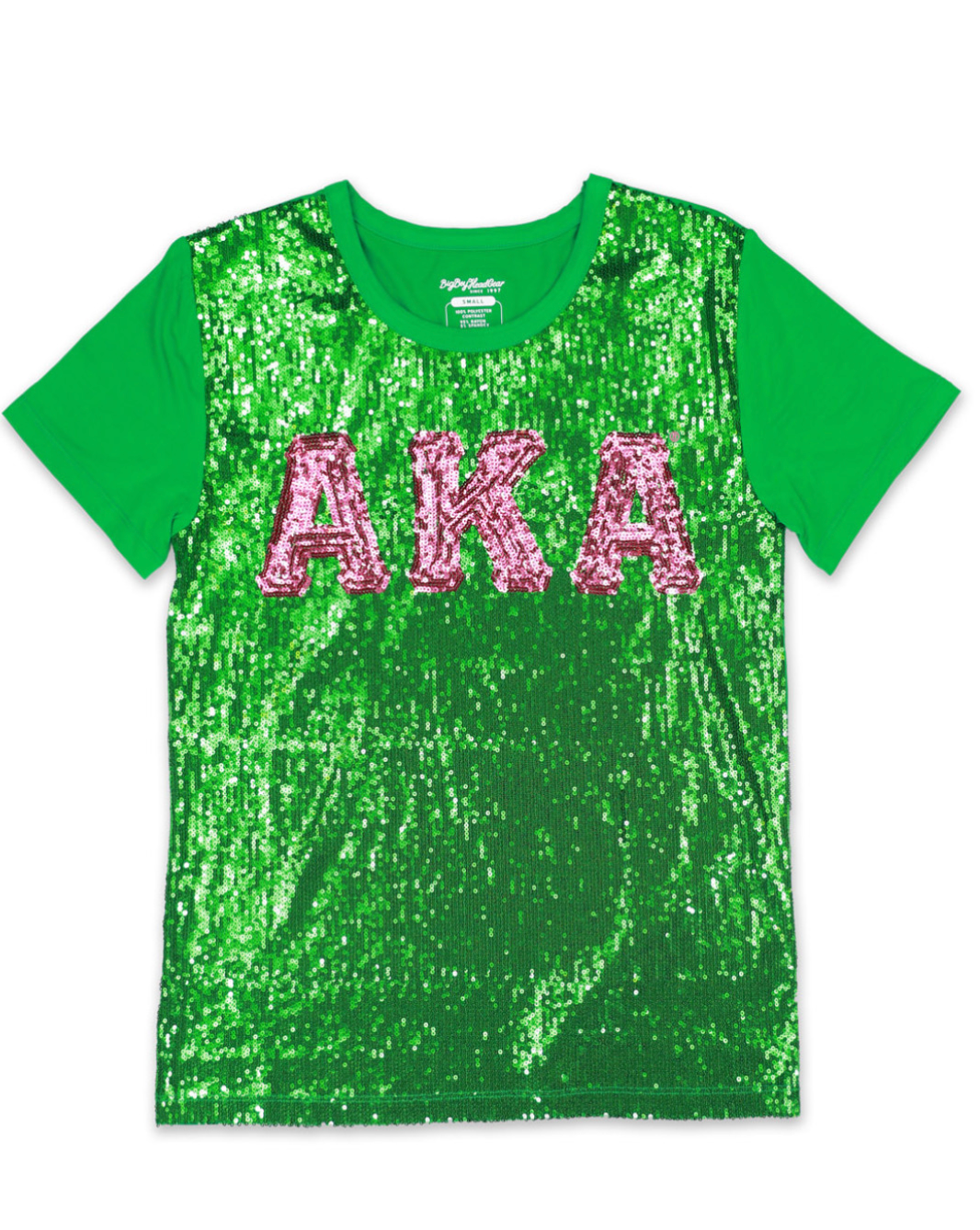 Sequin Tee- Green