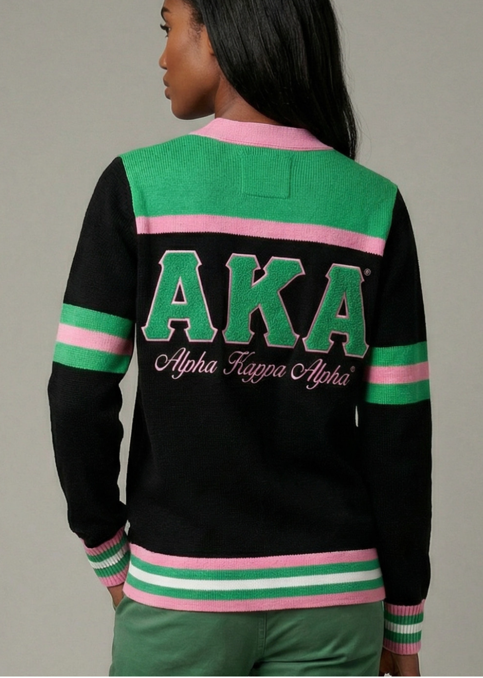 AKA_Wool Cardigan_Black